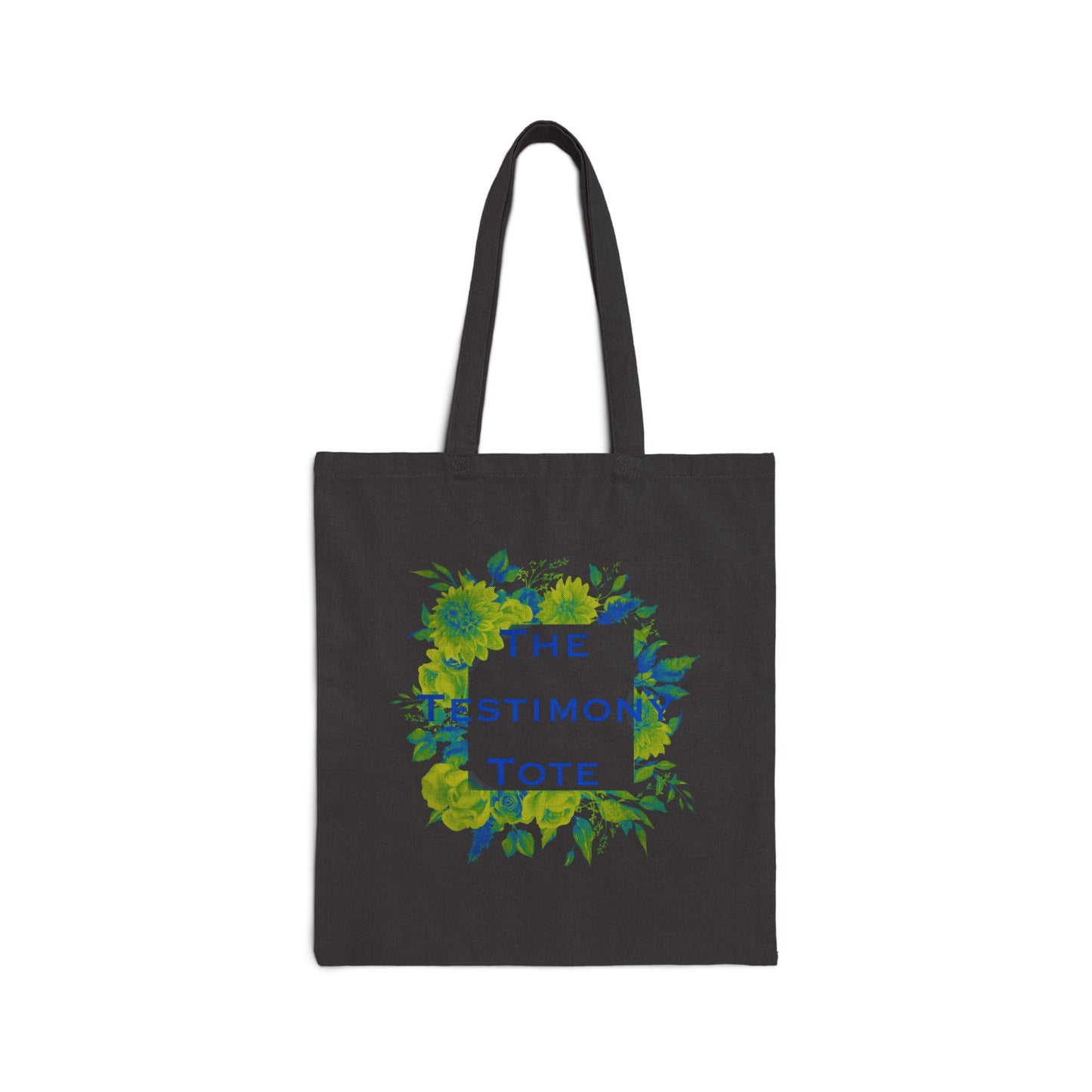 Blue Fall Tote: Isaiah 40:8