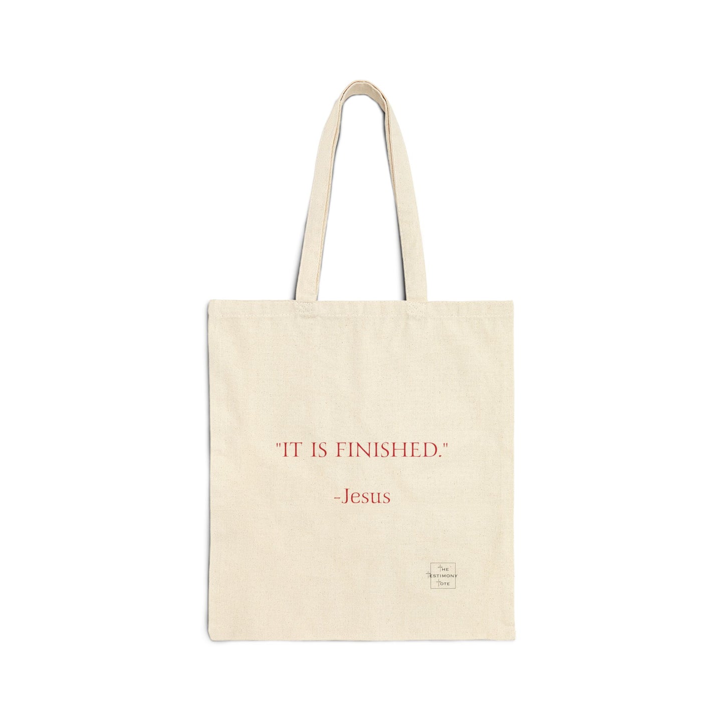 "It is finished."